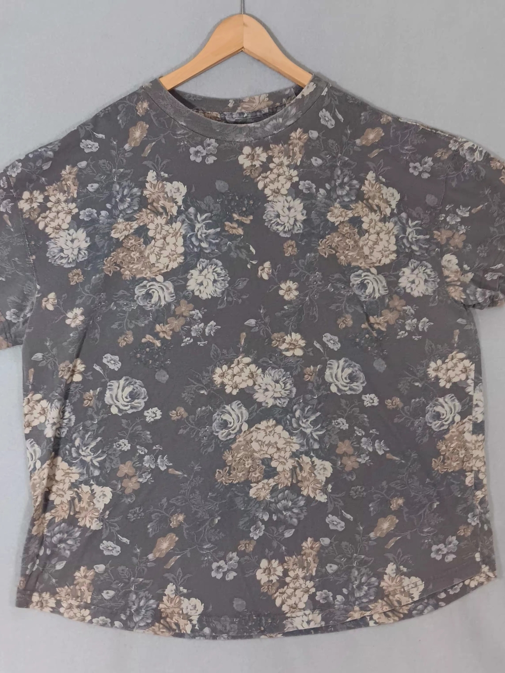Abercrombie & Fitch Relaxed Essentials Curved Hem Tee Shirt Mens XXL Streetwear
